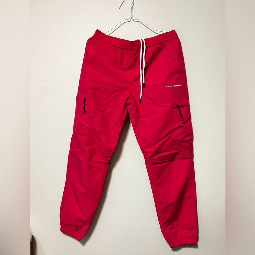 NWT Oakley Nylon Cargo Pants - Virtual Pink - Men's Small
